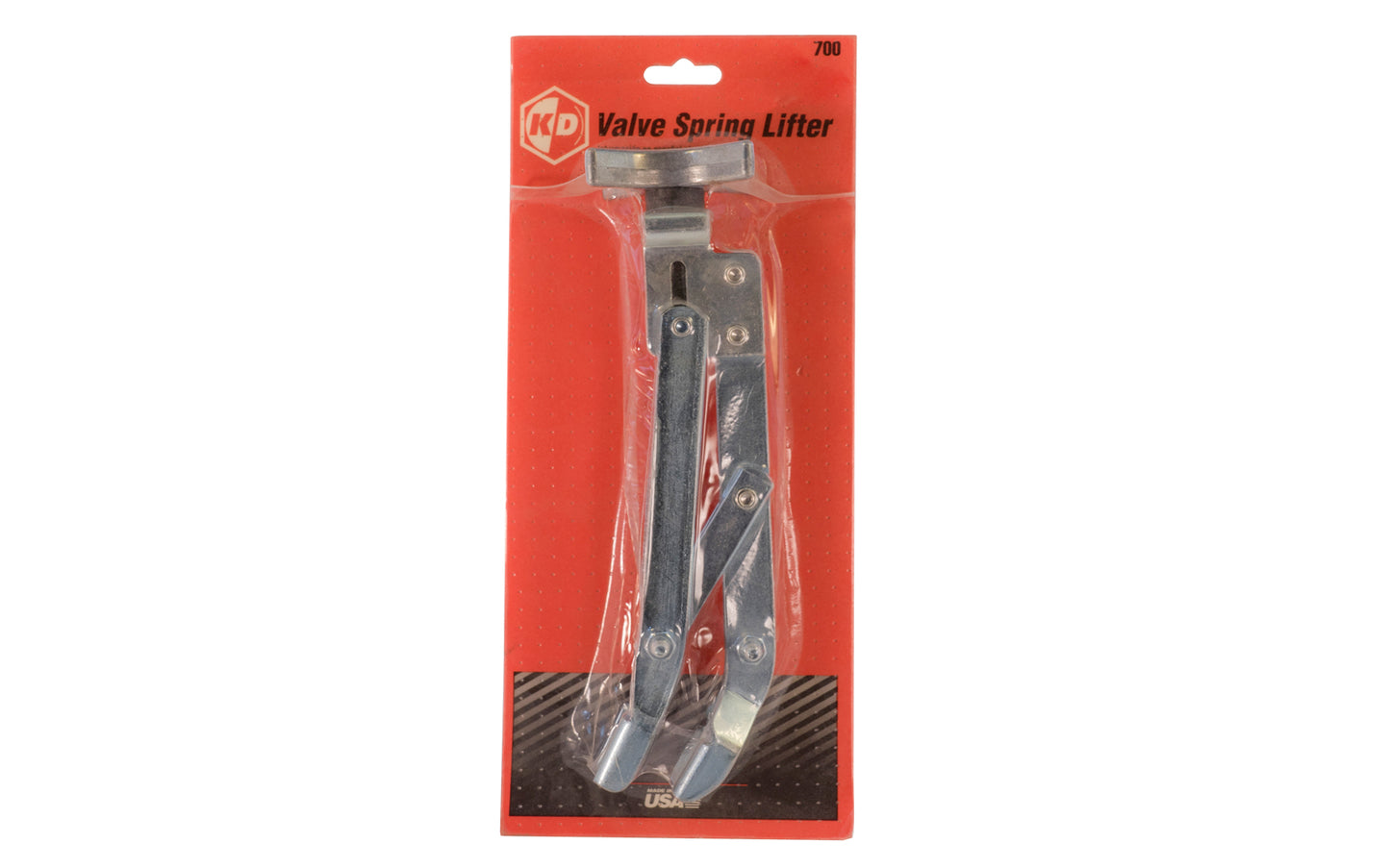 KD Tools Valve Spring Lifter. Use this screw-type lifter to lift valve springs on deep set L heads. KD Tools Model No. 700. Made in USA.