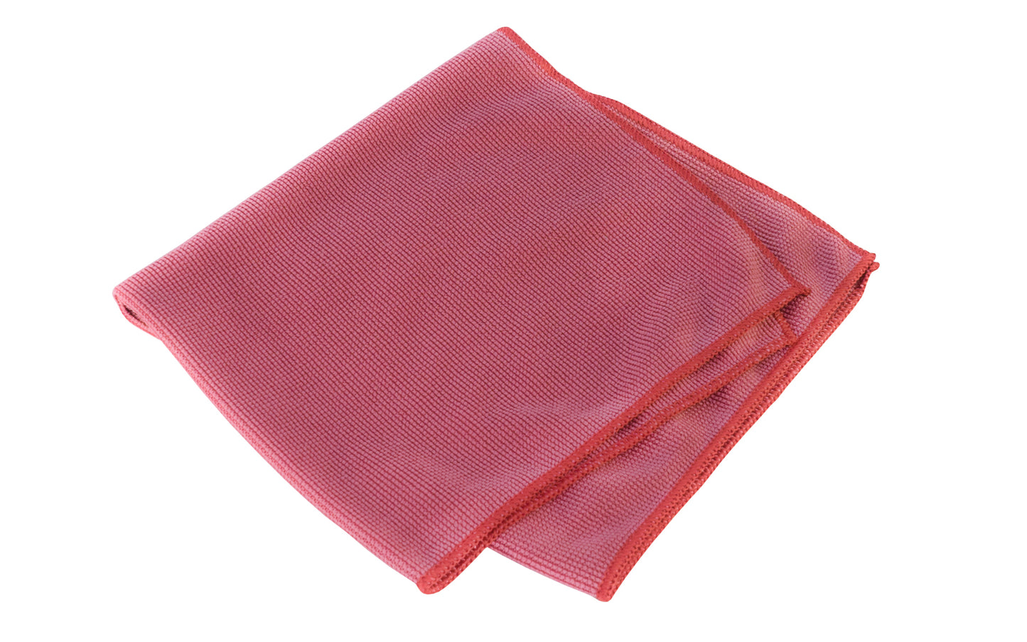 Norton 16" x 16" Micro Fiber Cloth - Dry Tack (Red). Attracts & traps smallest particles - Hypo allergenic. Washable & reusable. 70% polyester / 30% polyamide. Made by Norton Abrasives, St. Gobain. Model No. 04025.