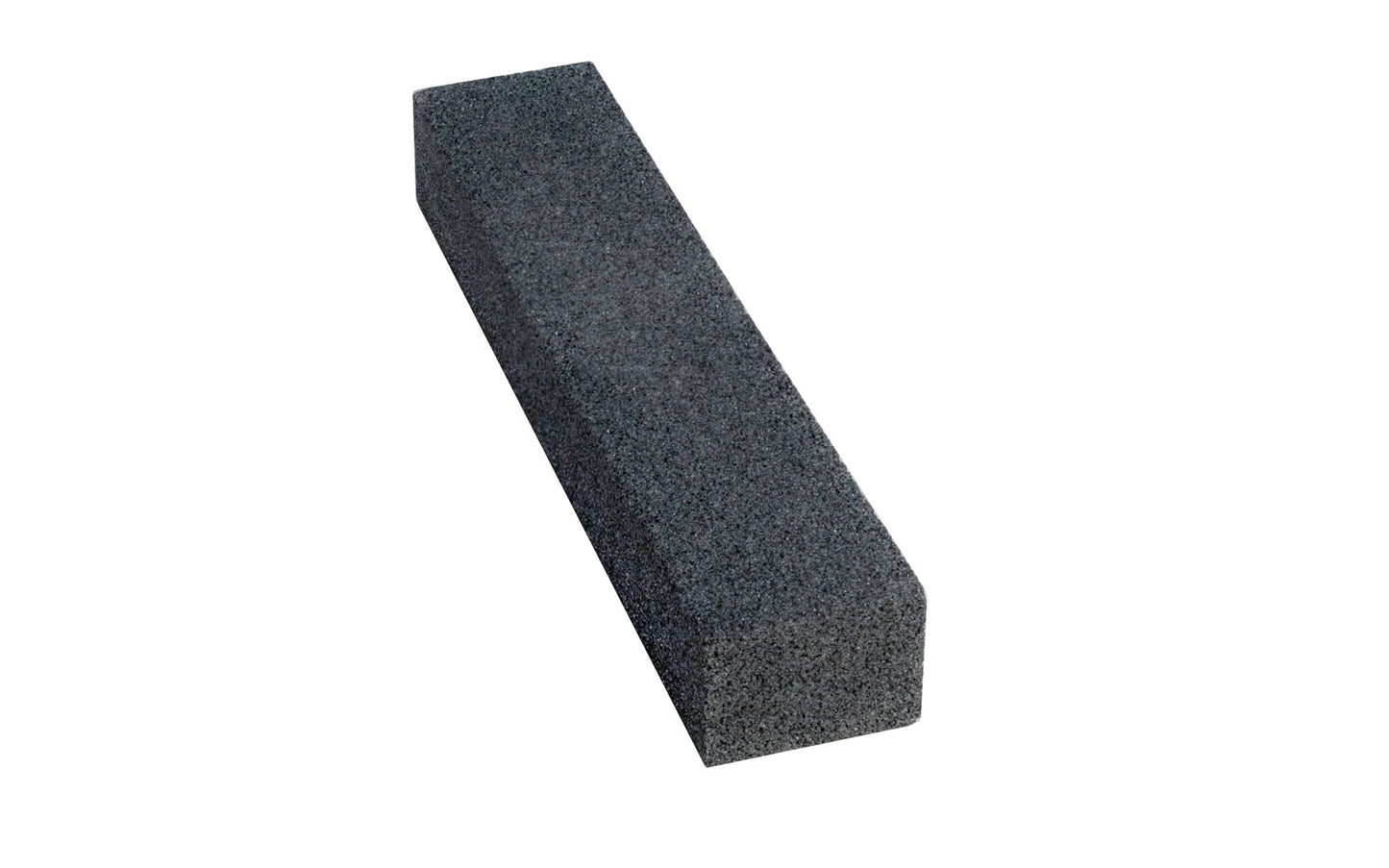 Norton coarse grit Crystolon (silicone carbide) abrasive stone. To improve sharpening & reduce clogging, use with oil. 3-1/2" length x 3/4" width - 1/2" x 3/16" thickness. Oilstone made by Norton, Saint Gobain. Model CJT-63.