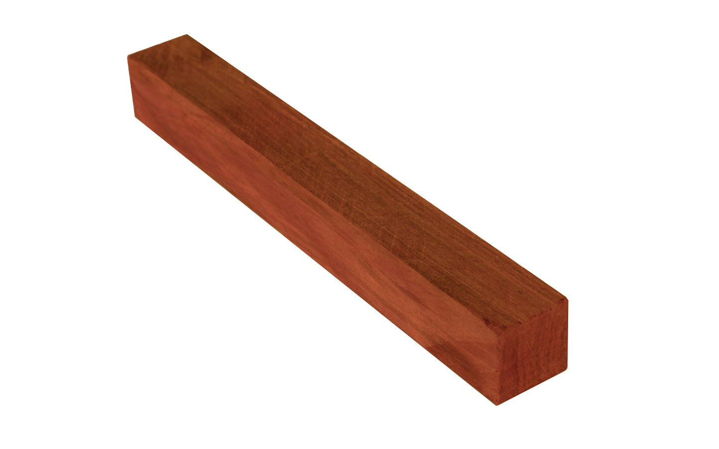 Red Heart Wood Blank. 6" length x 3/4" height x 3/4" width size. Pen turning blank. Exotic Wood Blank.