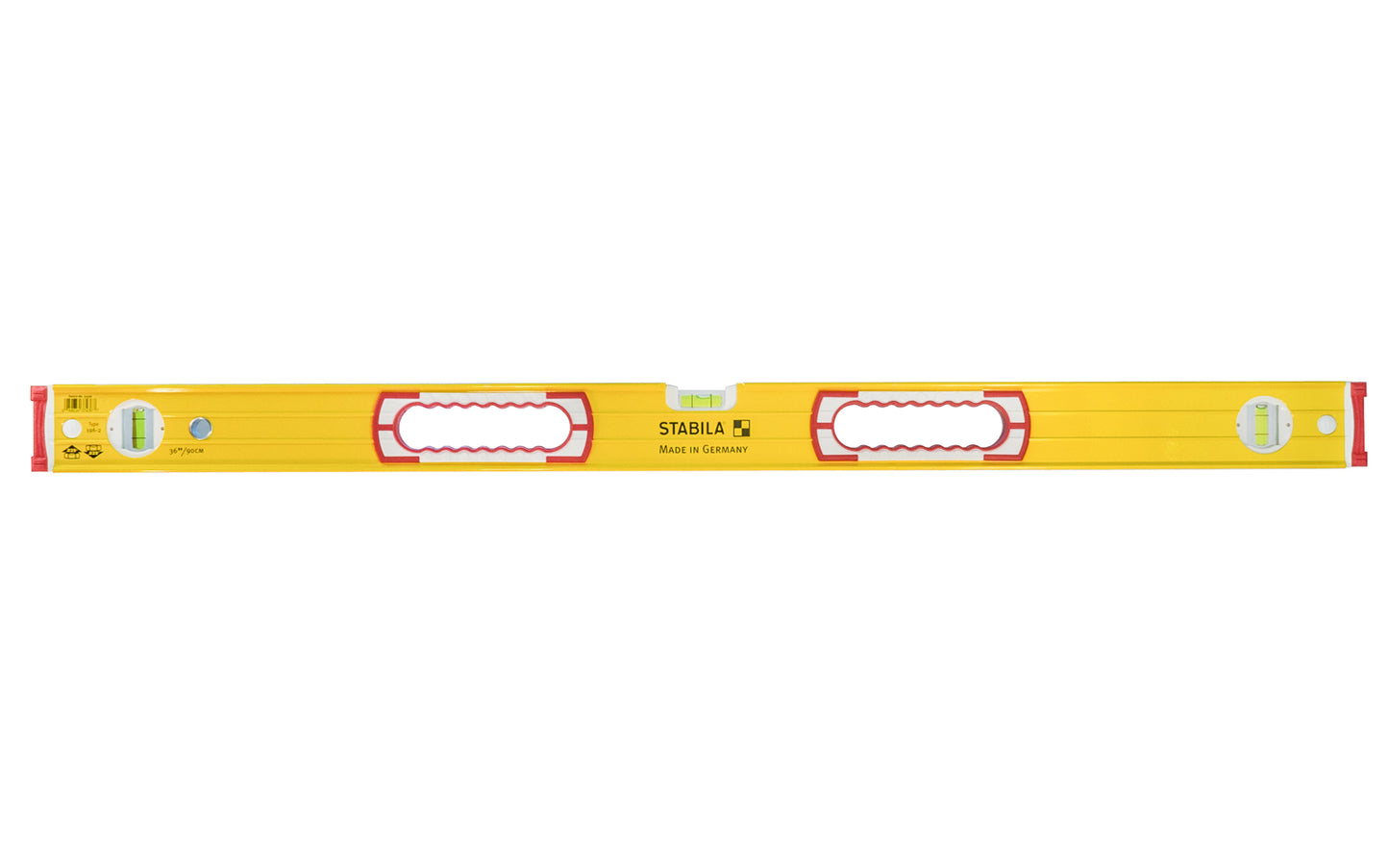 Stabila 36" (90 cm) Heavy Duty Level ~ Type 196-2 - No. 37436 ~ Made in Germany