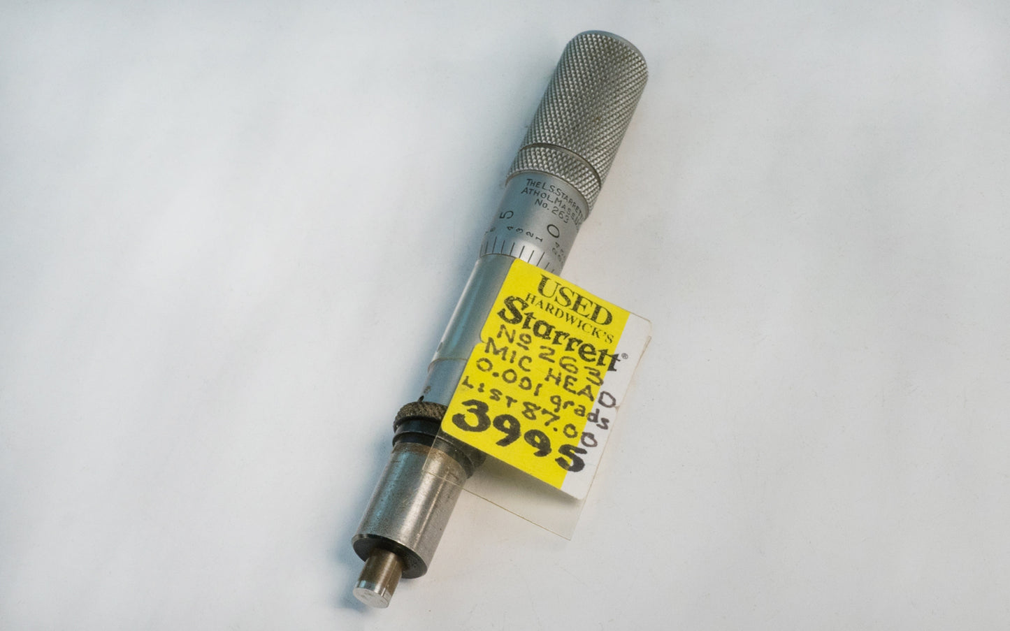 Starrett 263 Micrometer Head - USED. Made in USA.