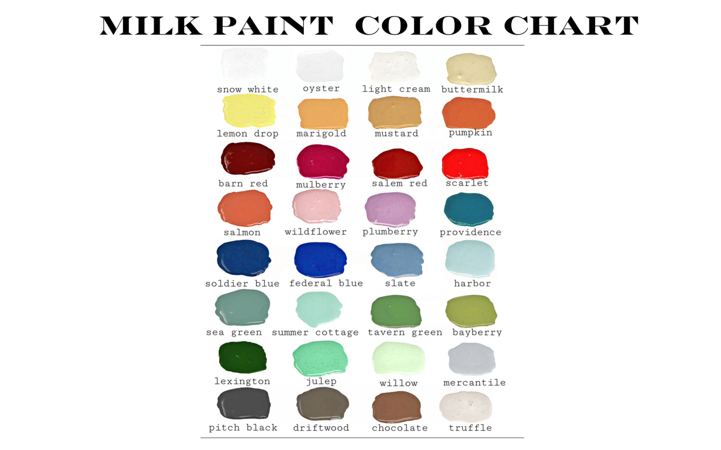 Old Fashioned Milk Paint ~ Light Cream