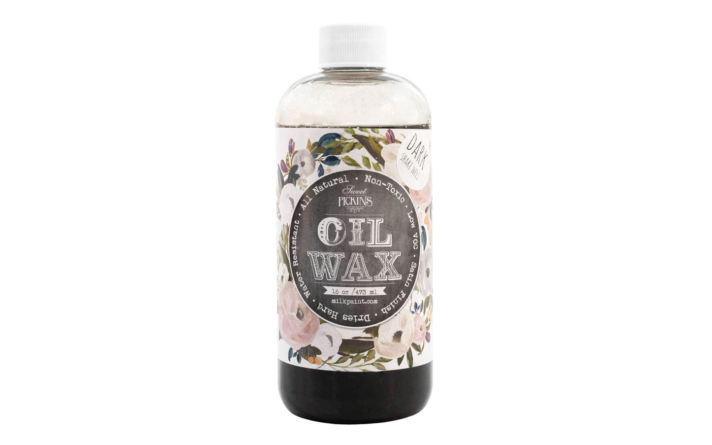 This Dark Oil Wax contains a combination of natural resins & waxes that together create a durable, water repellent, water-mark resistant finish & sealer. Oil Wax will dry to a smooth satin finish or can be buffed to build up a higher shine. Dries to a hard finish. Oil Wax is non-toxic, all natural & low VOC. Brown