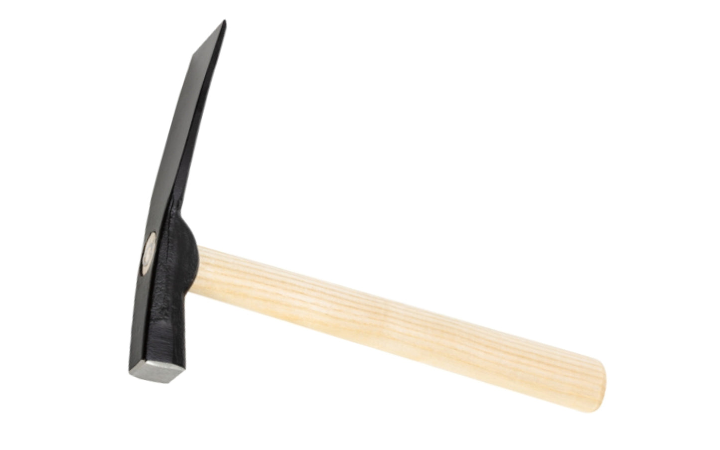 A high quality Mason's / Bricklayer's hammer with a wooden handle made by Picard in Germany. Drop-forged and produced to the DIN standard. Made from alloyed Picard special steel, carefully hardened & tempered. Part 8201-750. 82 ES 750 GR. 4016671004977 Made in Germany.