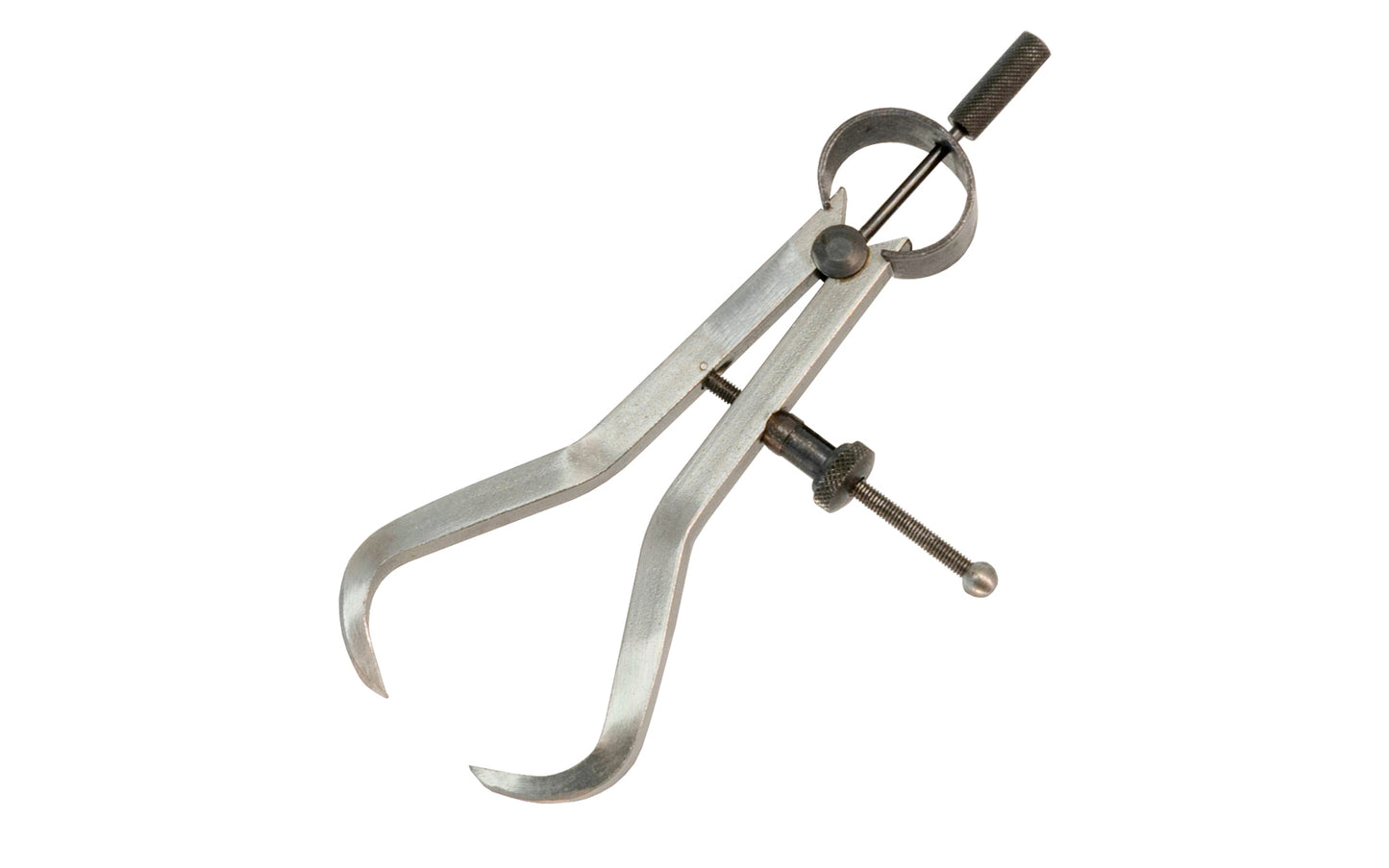 4" (100 mm) outside spring caliper made by Vogel Tools in Germany. Steel square legs with hardened tips. Made in Germany. Vogel Tools Model No. 302460. 4010873637483