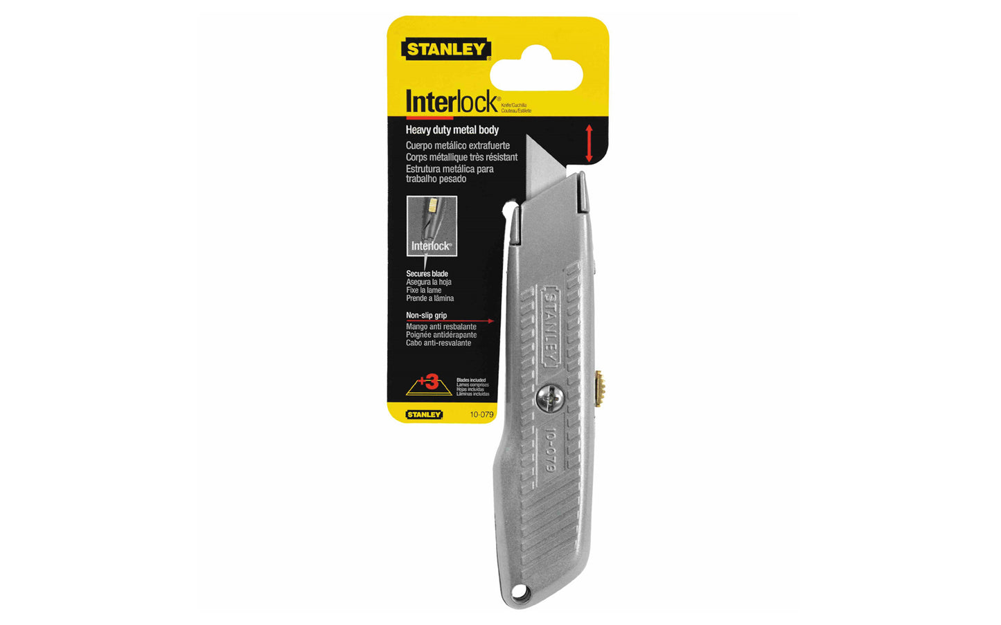 Stanley Retractable Blade Utility Knife ~ 10-079 - Made in USA