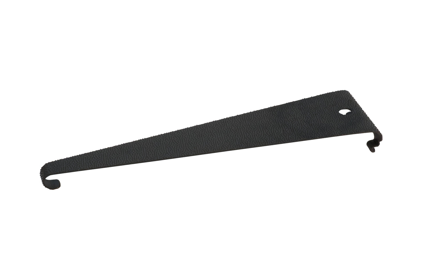 Triangle-shaped rasp hand sander replacement blade made by Tajima Tools in Japan. Designed for sanding wood, aluminum, plastic materials, it's a great for tight areas. Fine grit. Sands 6x faster than sandpaper & lasts about 100x longer. Blade is replaceable. Model SAB-20S. Made in Japan. 4975364050588