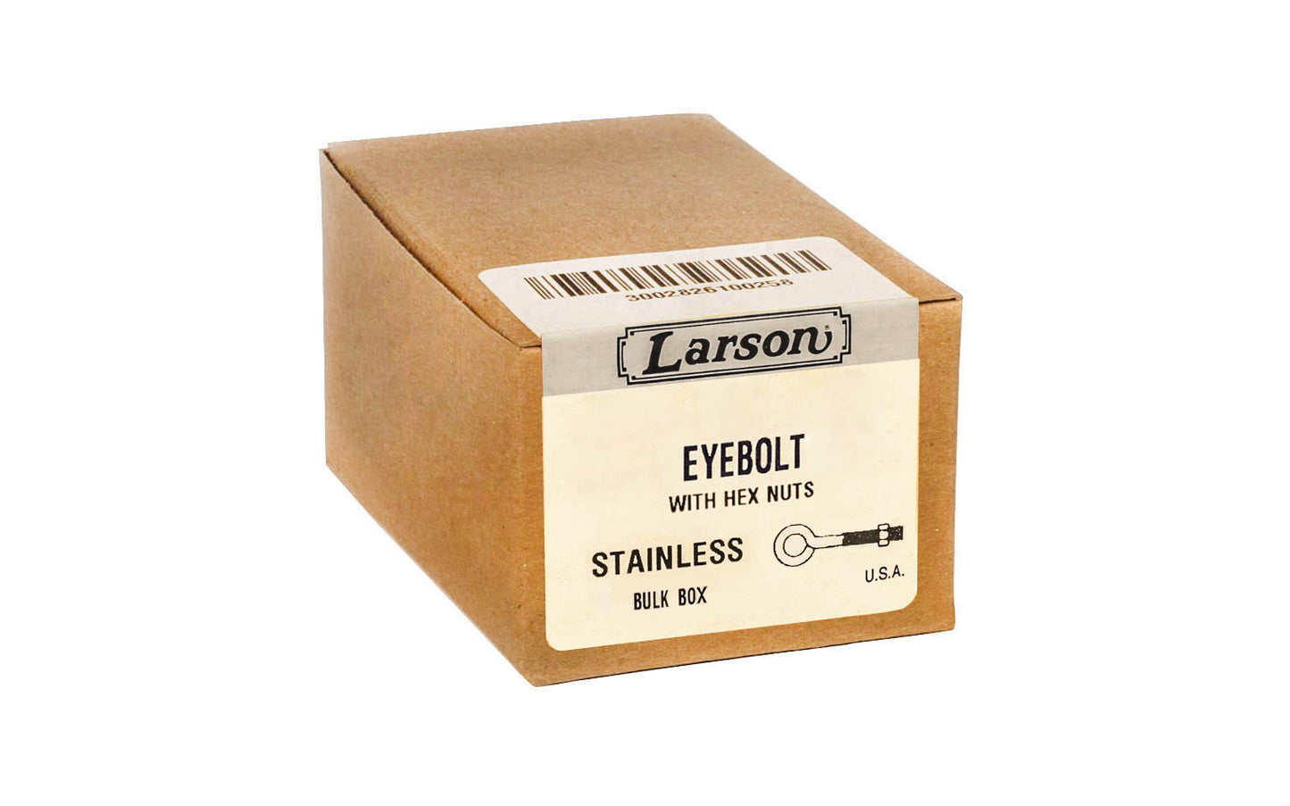 Bulk Box of Stainless Steel Eyebolts ~ 10-24 Thread - Made in USA