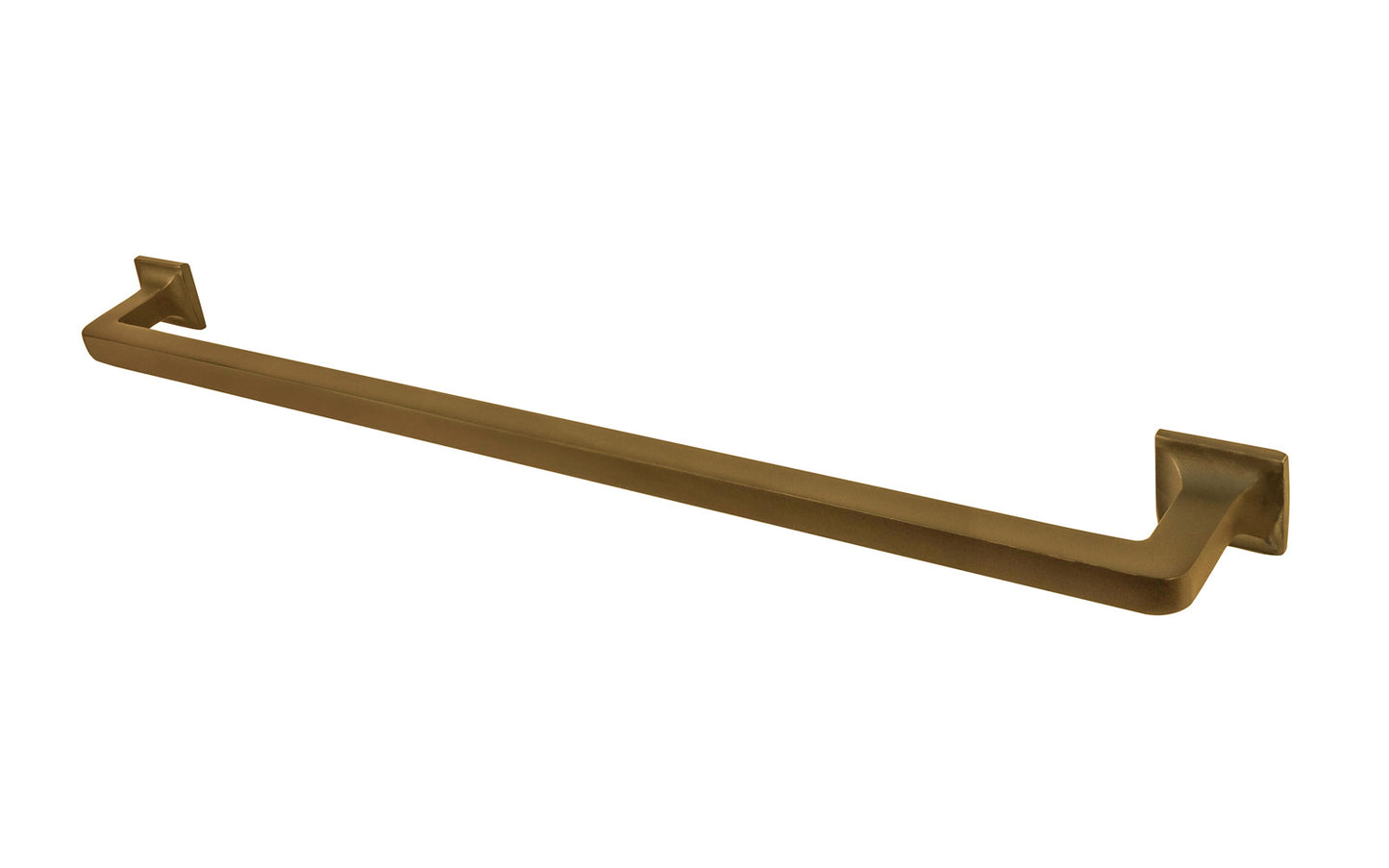 Large Solid Brass Handle ~ 12" On Centers