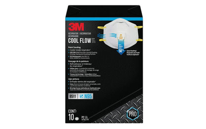 3M N95 Particulate Respirator 10 Pack - 8511