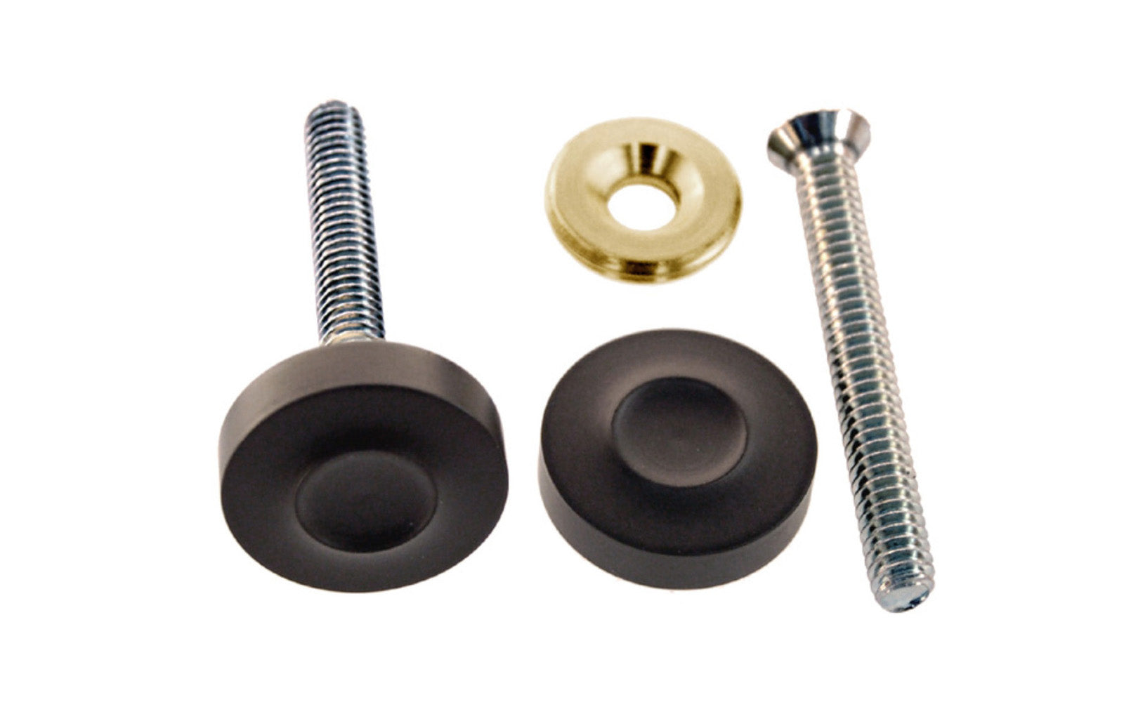 Vintage-style Hardware · Solid brass decorative caps used to install door handles for exterior doors. Solid Brass Door Handle Fasteners. Oil rubbed bronze finish.
