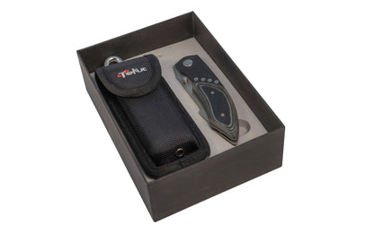 Tekut "Gent-A" Folding Pocket Knife with Nylon Case. Model GENT-A (LK5029A)-GT.