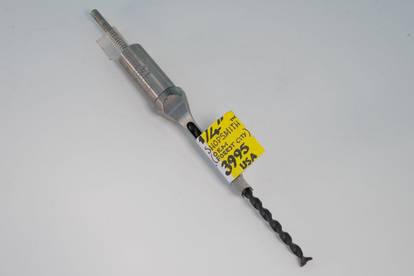 Shopsmith 1/4" Mortice Chisel & Bit. Un-used old stock. Made in USA.