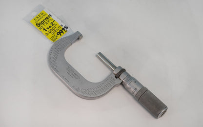Starrett 1" to 2" Outside Micrometer - USED. 0.0001" grads. Starrett model T2FL. Made in USA.