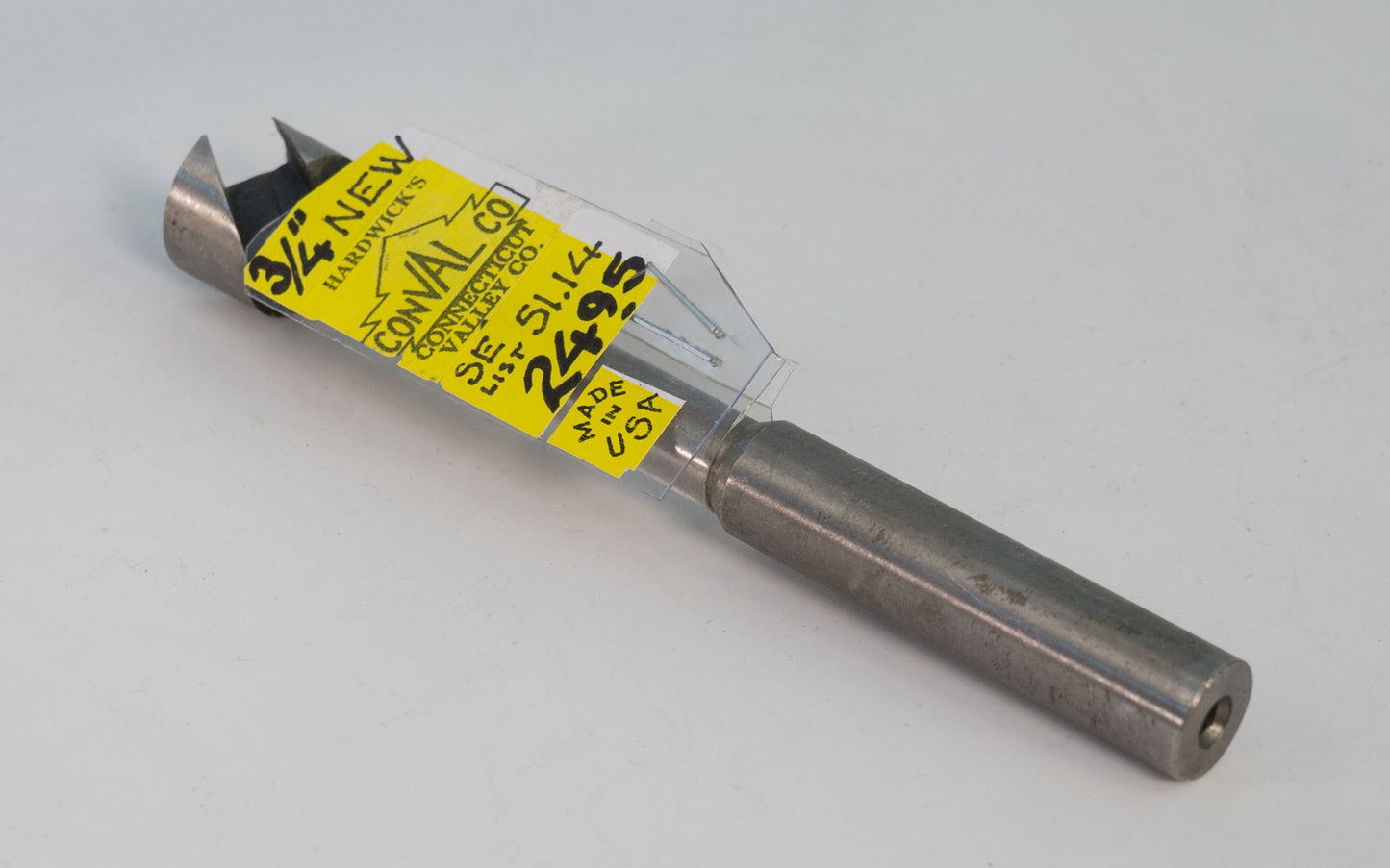 3/4" Diameter Connecticut Valley Mfg. Forstner Bit