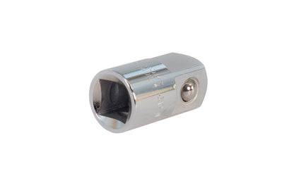 Japanese 3/8" Female to 1/2" Male Socket Adapter. Center Sockets.  M22A. 3/8" F x 1/2" M. Made in Japan.