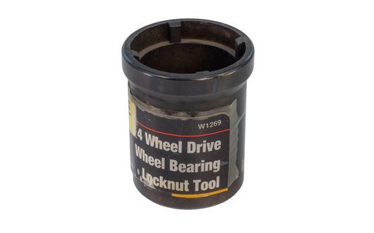 4 Wheel Drive Wheel Bearing Locknut Tool. 1/2 ton. Performance Tool Model W1269.
