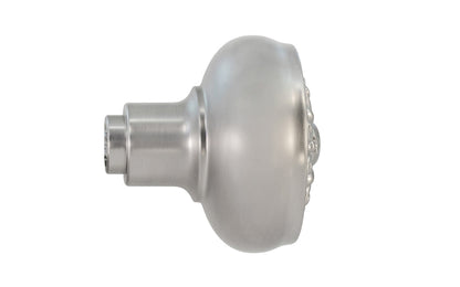 Single Solid Brass Core ornate & decorative Doorknob. Traditional Solid Brass Door knob. Reproduction Brass Door Knobs. Brushed Nickel Finish