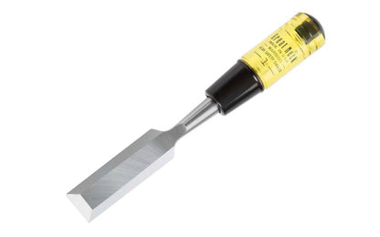 Made in USA 🇺🇲 - GreatNeck 1" Wood Chisel. 1" width blade. has a tapered blade of high carbon steel that is hardened & tempered. Acetate handles are shatter-resistant . Great Neck model 1046. 