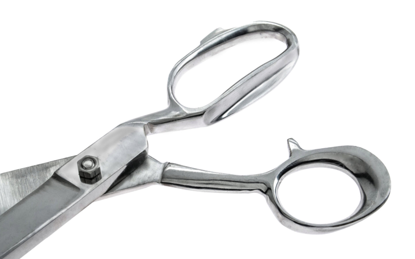 10" Stainless Steel Heavy Duty Scissors. Chrome finish. Made by SE.