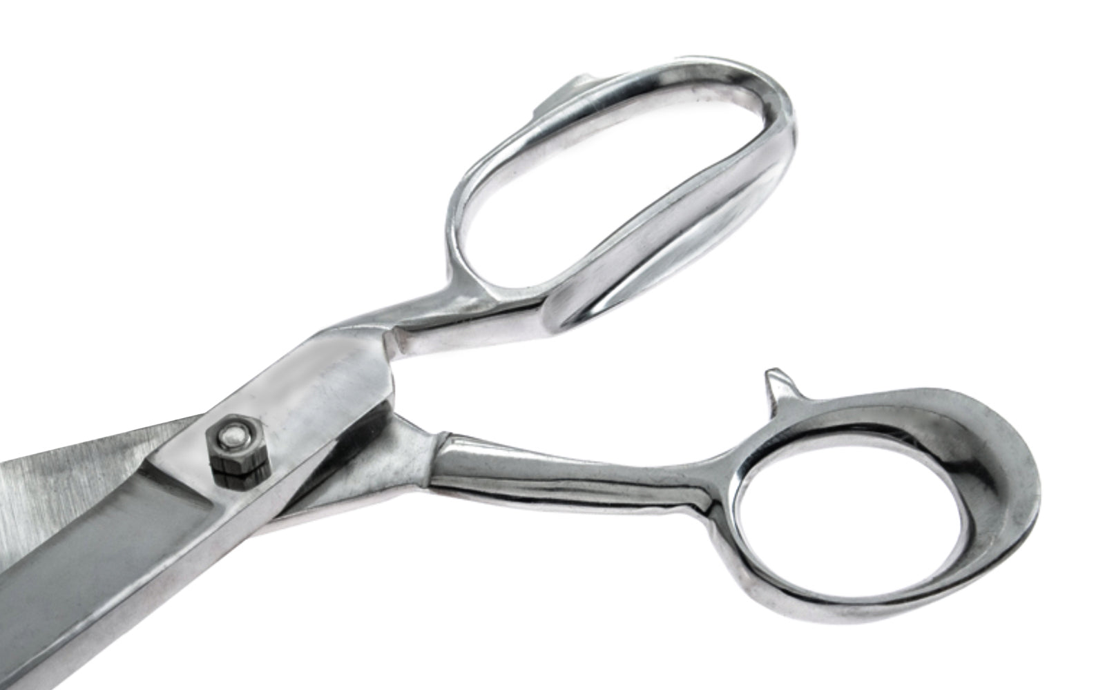 10" Stainless Steel Heavy Duty Scissors. Chrome finish. Made by SE.