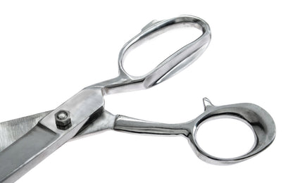 10" Stainless Steel Heavy Duty Scissors. Chrome finish. Made by SE.