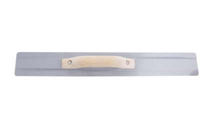 Marshalltown 20" x 3-1/8" Magnesium Hand Float is a Beveled End Magnesium Hand Float which is ideal for preparing your concrete surface for troweling. The beveled ends offer better balance and weight distribution, helping to achieve a smooth surface. The durable, lightweight magnesium blade material works well with air entrained concrete.