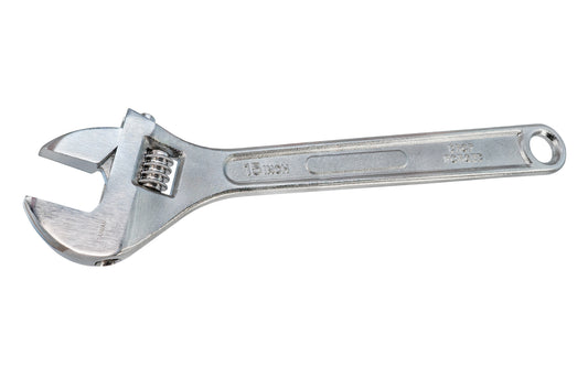 15" (375 mm) Adjustable Wrench - Drop Forged Steel. Chrome Vanadium.