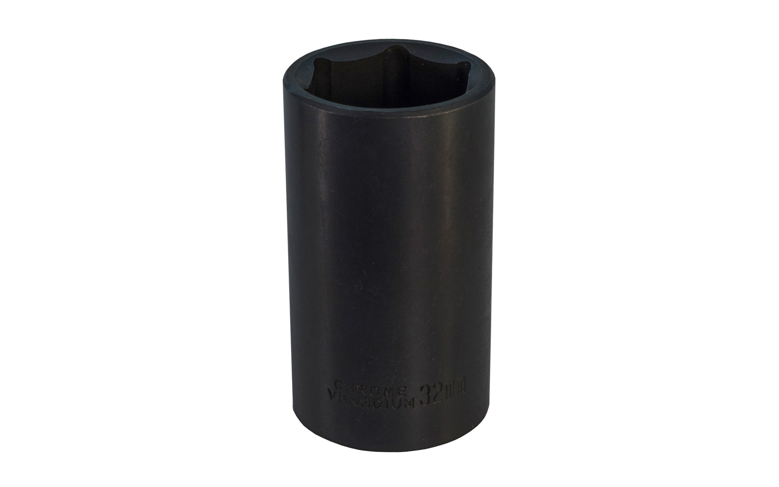 32 MM Deep Air Impact Socket 12" Dr - 6 Point. Chrome Vanadium Steel. 
