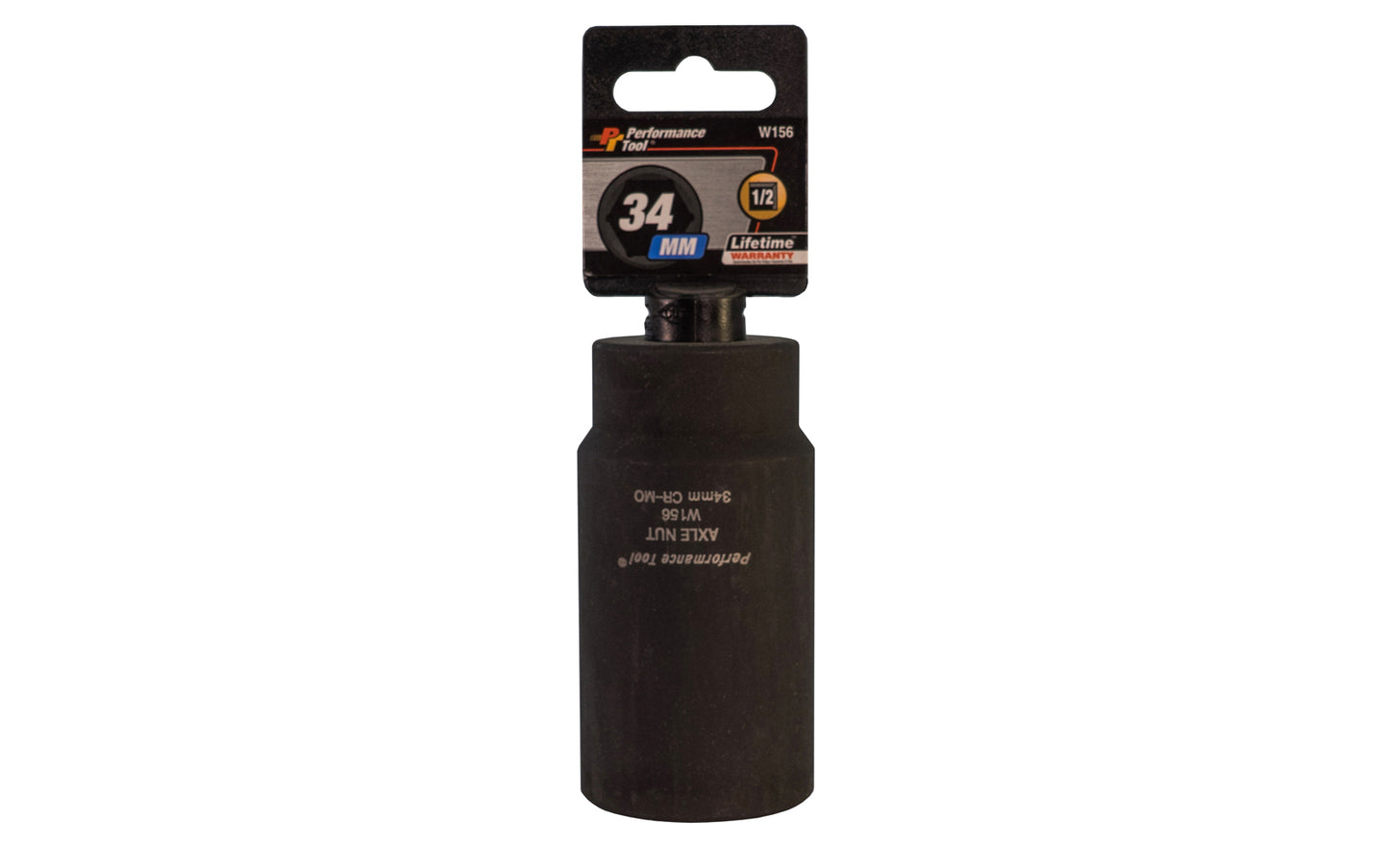 Performance Tool 34 mm Axle Nut - 1/2 DR. Made by Performance Tool.