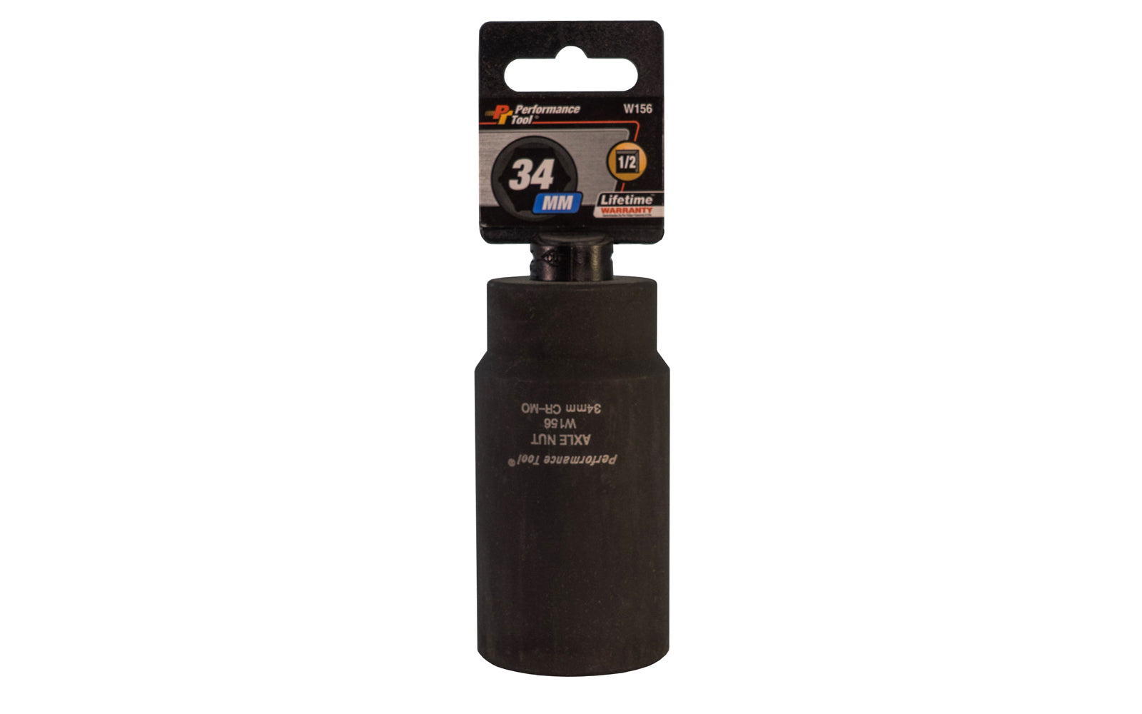 Performance Tool 34 mm Axle Nut - 1/2 DR. Made by Performance Tool.