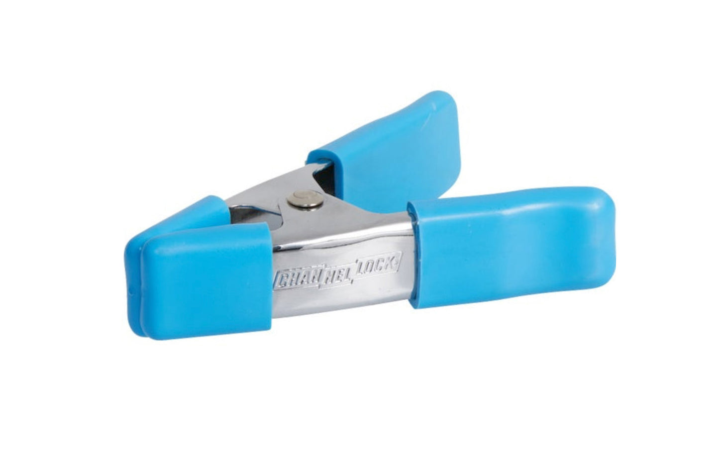 Channellock 1" Steel Spring Clamp - Protected poly-vinyl handles & tips - With Cushion Tips - 1-1/4" max opening - 1" reach - Steel jaws. Channelock model 366436.
