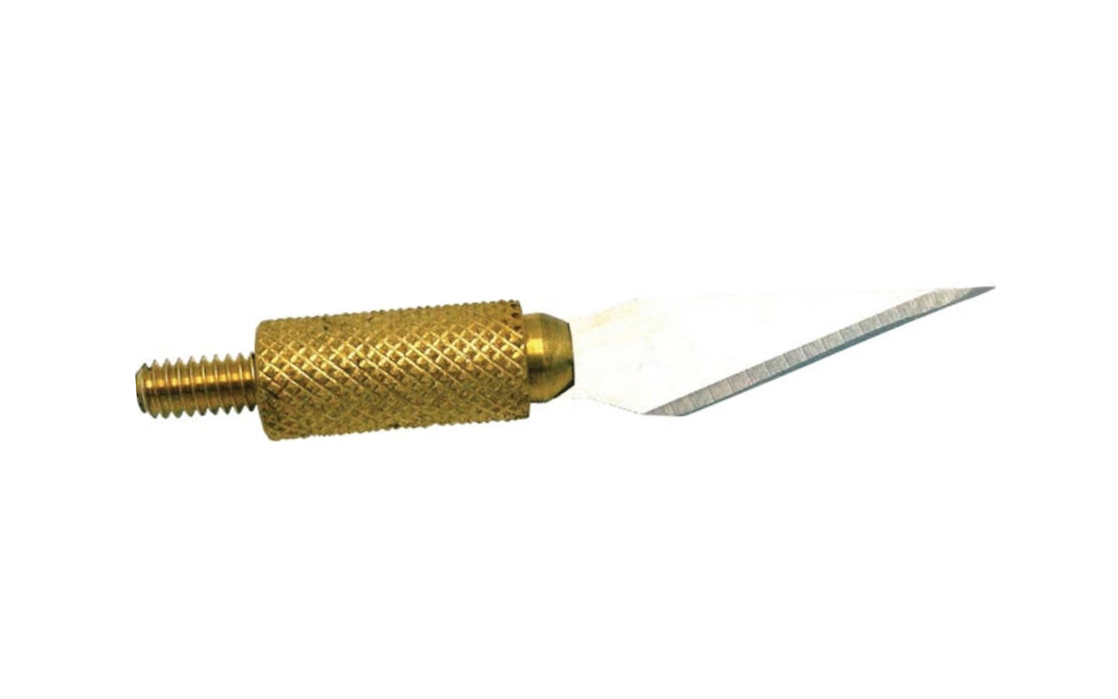 The Wall Lenk brand Knife Blade Tip for use in Lenk brand models 25 L23WB, L25, L25WB, L30WB Woodburners and Soldering Irons. Use this knife blade tip for cutting plastics and foam. Sold as one tip in pack.    Made in USA.