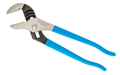 Channellock 10" Straight Jaw Tongue & Groove Plier is built to last with a Permalock fastener to eliminate nut & bolt failure. Laser-hardened teeth to provide a better, longer lasting grip. Channelock Model 430. 025582301475. Professional non-slip channellocks. adjustable tongue and groove plier. Made in USA.