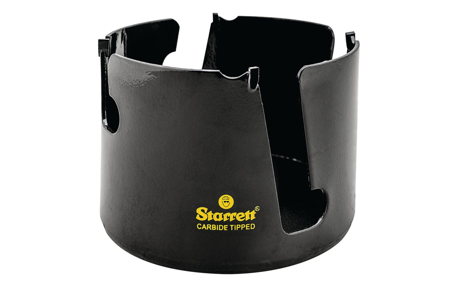 The Starrett TCT tungsten carbide tipped multi-purpose hole saws with a unique tooth set for an ultra-aggressive, high performance cutting of non-metallics. Rapid, heat-free stock removal of wood, MDF, plastics, and ceramic tiles. Note: Arbor, pilot bit, chuck not included. 