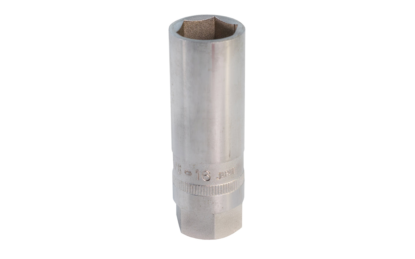 Japanese 5/8" - 16 mm Spark Plug Socket - 3/8" DR. Center Sockets. Made in Japan.