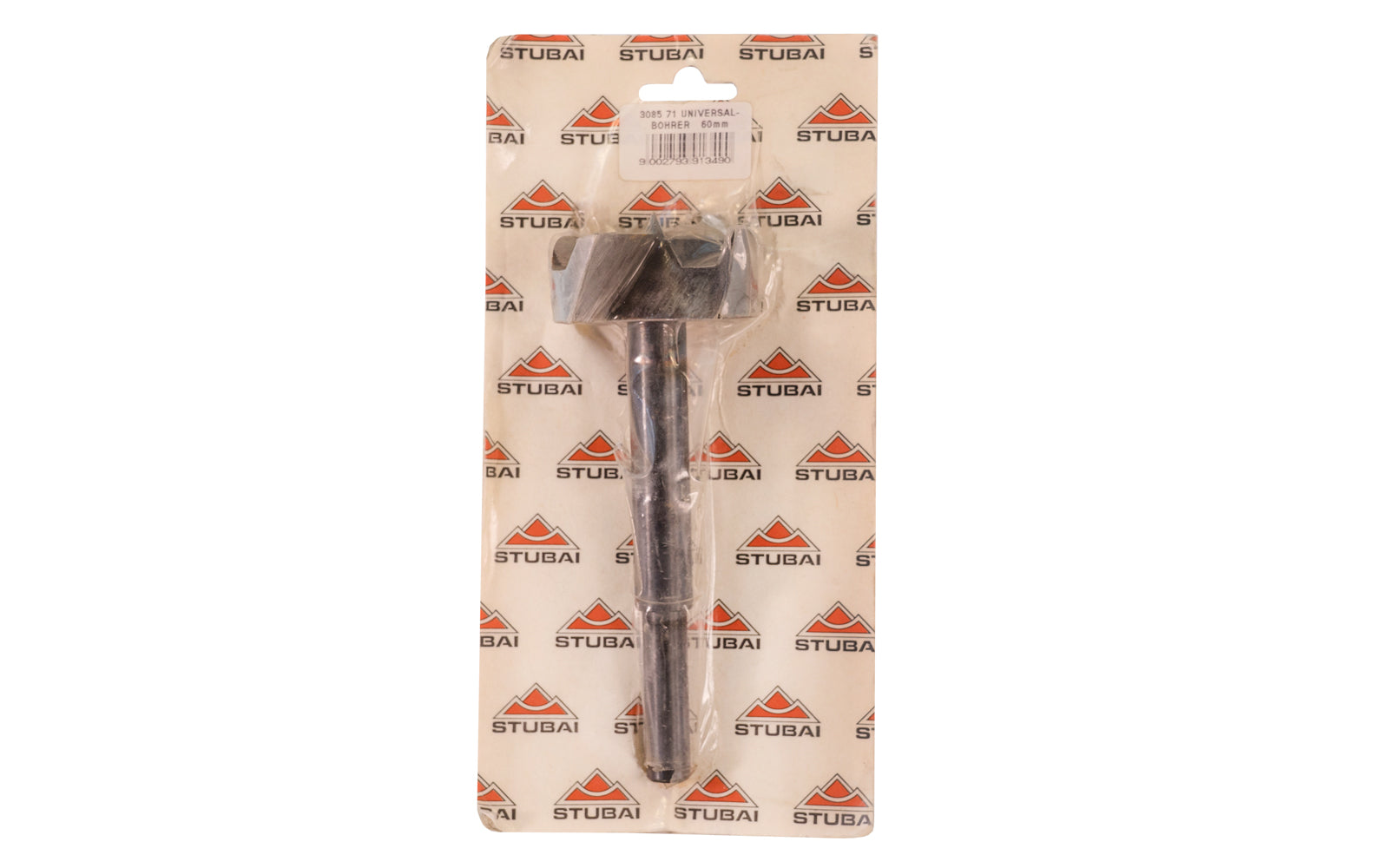 Stubai 60 mm Forstner Bit. 6-1/2" overall length.  Made in Austria.