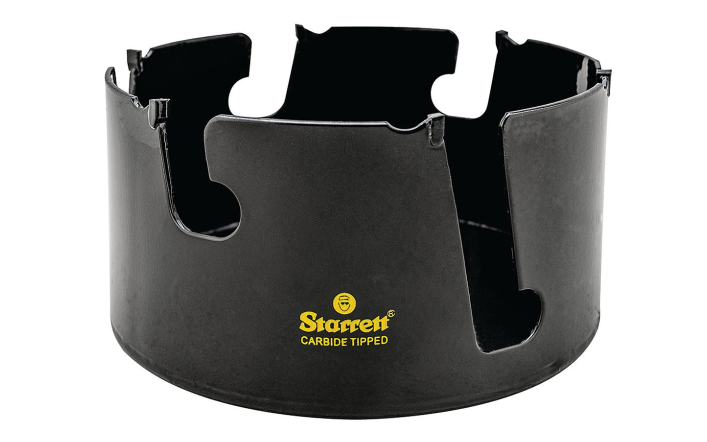 The Starrett TCT tungsten carbide tipped multi-purpose hole saws with a unique tooth set for an ultra-aggressive, high performance cutting of non-metallics. Rapid, heat-free stock removal of wood, MDF, plastics, and ceramic tiles. Note: Arbor, pilot bit, chuck not included. 