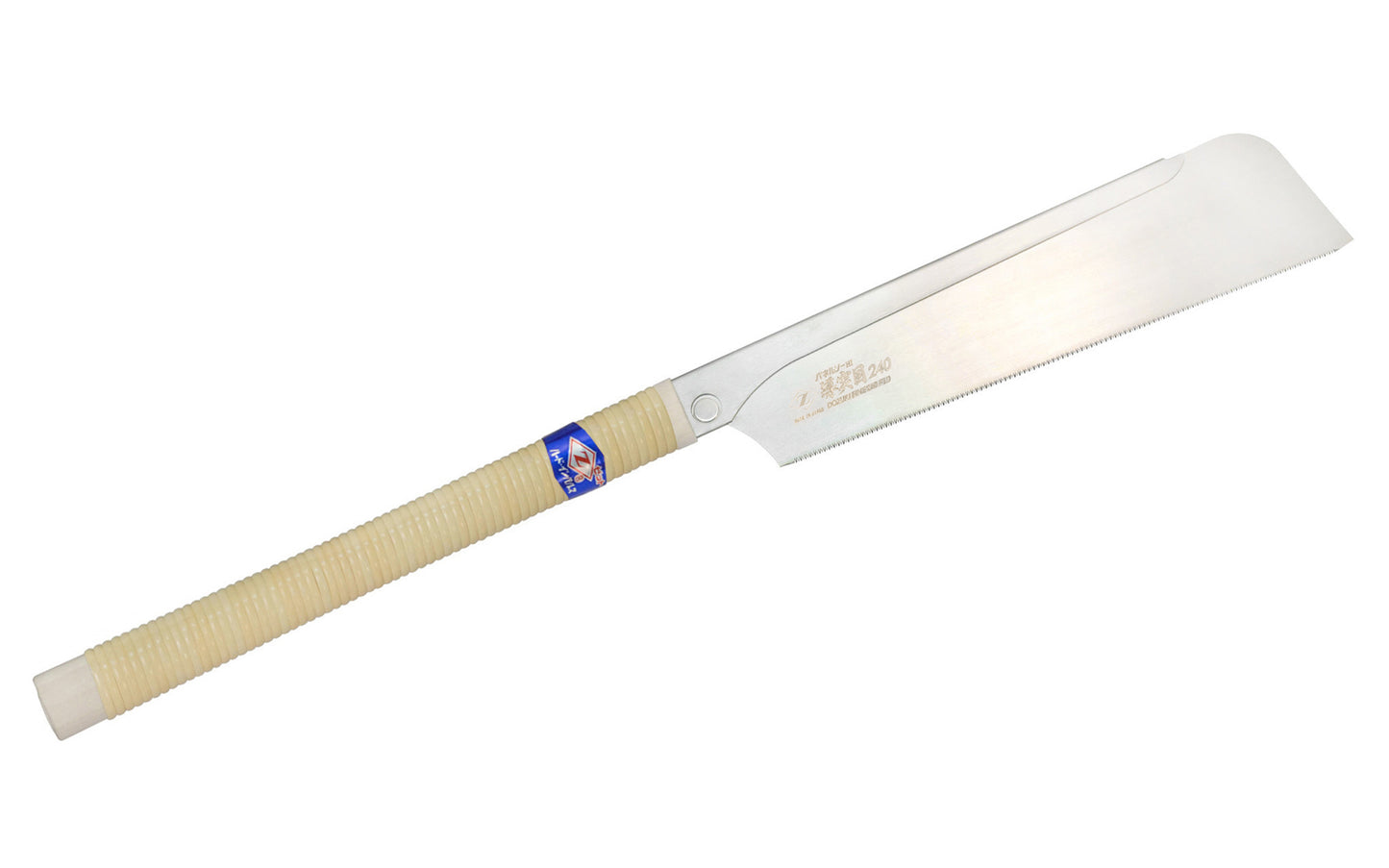 Japanese Fine Dovetail Z-Saw 240 mm "Dohzuki-Me". Made in Japan ·  Z-Saw #H-240 | #7121 ~ Crosscut Teeth: 25 TPI ~ Fine finish-carpentry pull-saw ~  Excellent for dovetail joints & tenon cutting ~ Rigid spine back for straight accurate cuts ~ Impulse Hardened Teeth ~ Blade is removable 