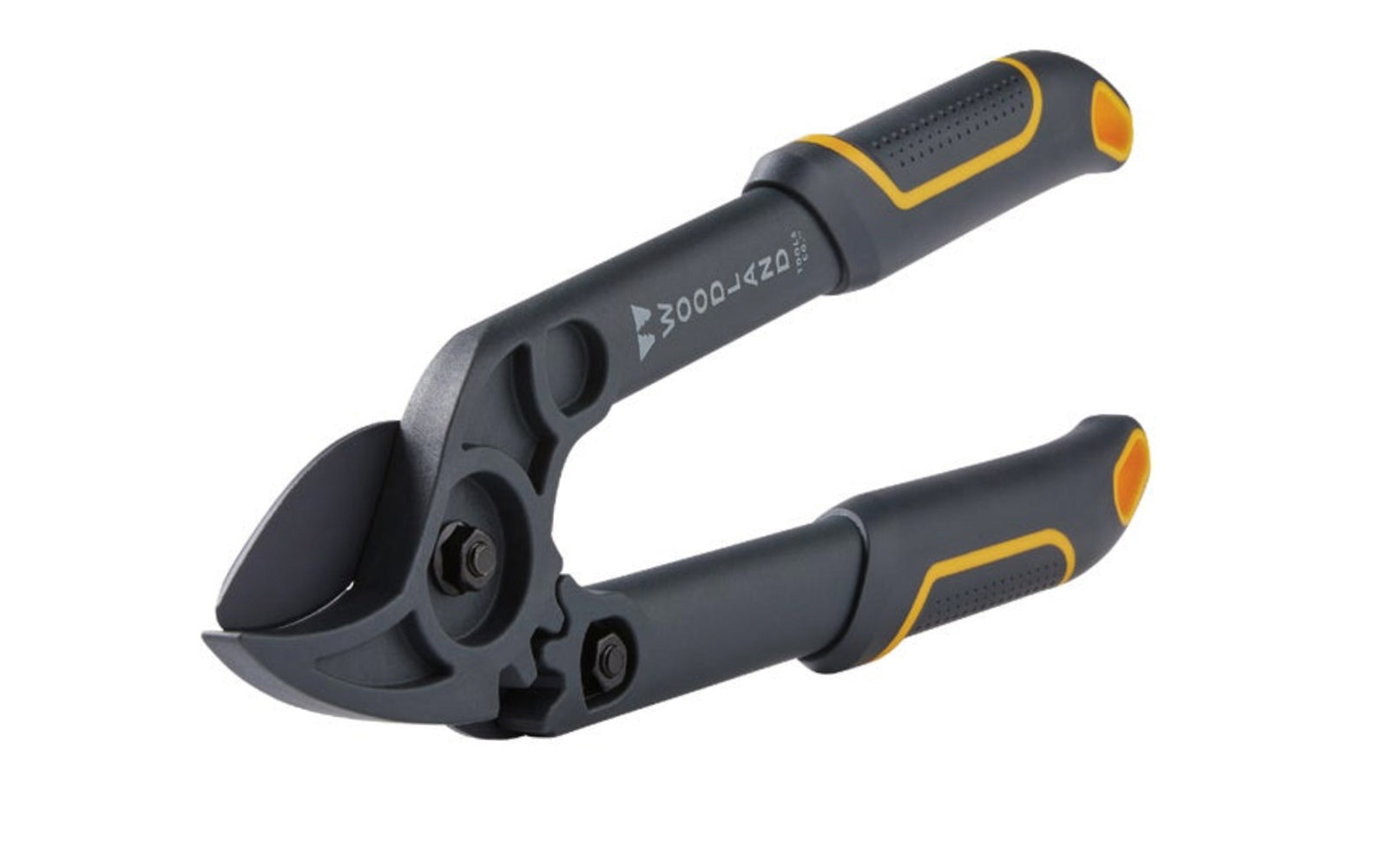 Woodland Tool Co. 16" Compact Lopper. High carbon steel blades with proprietary two-shot coating provide performance and rust resistance over the life of the tool. Optimized MaxForce mechanism provides maximum mechanical advantage for tough cuts and ensures you will never slip out of gear. Lightweight, composite material combines durability with lightweight. Dual-layer handle provides both durability and comfort. Made by Woodland Tool Co.