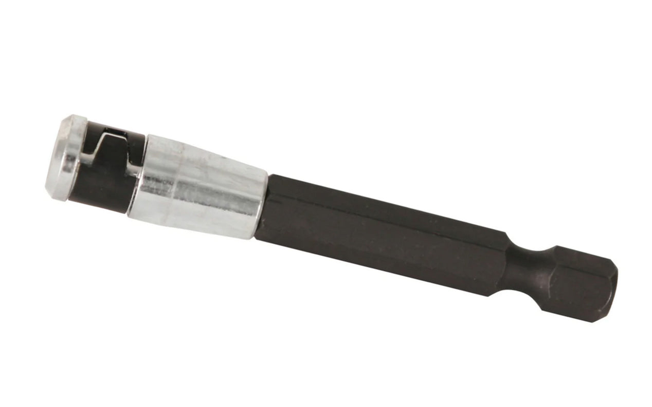 High quality Wiha "Sys 4" 1/4" Power Tool Adapter for Micro Bits. Non-magnetic. Shaft CVM Steel, Hardened, Corrosion Protected. Wiha Model 75902. Made in Germany.