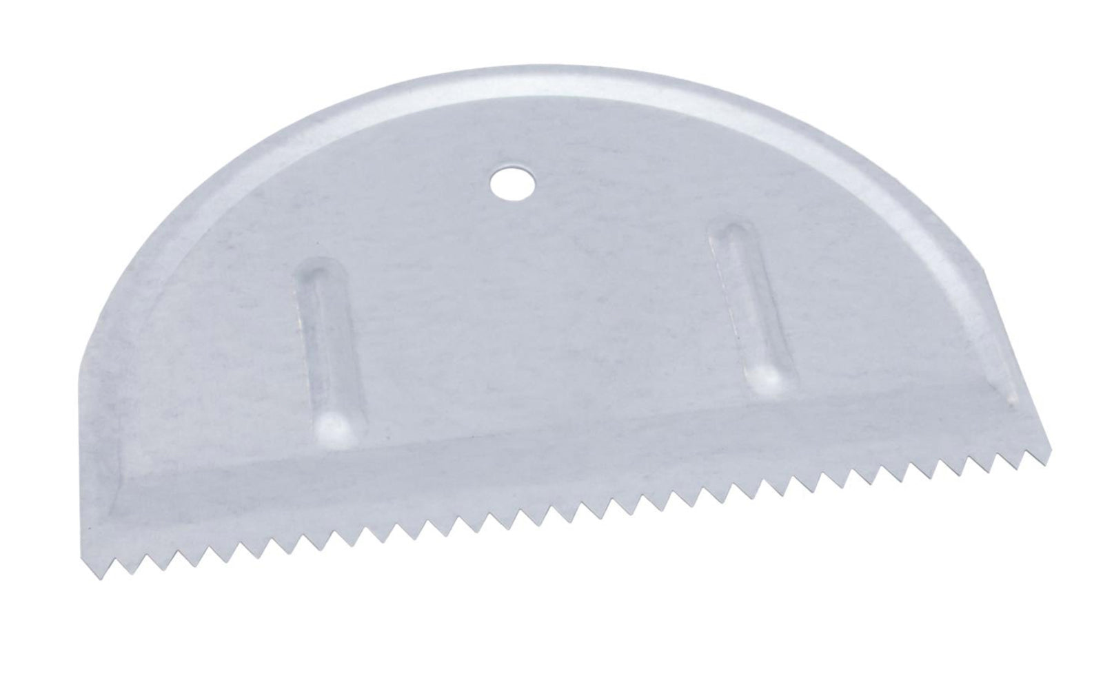 Marshalltown contractor-grade QLT Notched Spreaders are made of galvanized material to prevent rust. V shaped notched patterns. Made in the USA with Global Materials. 3/16" V-Notched Spreader.  Model 978 ~ Made in USA ~ 035965058124