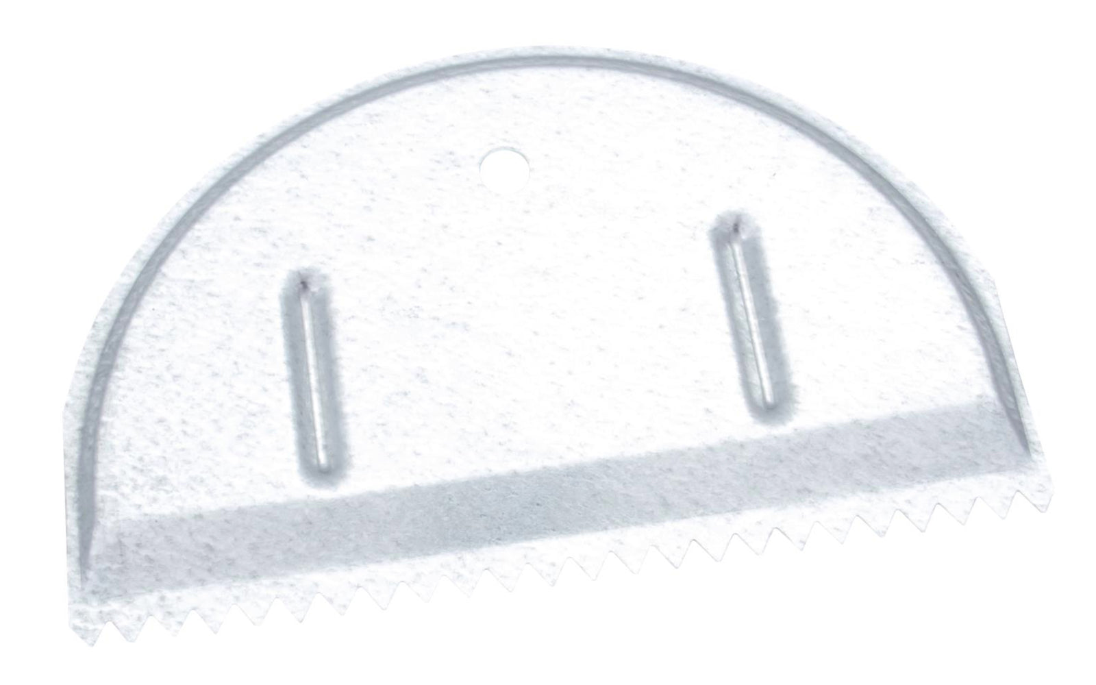 This Marshalltown contractor-grade QLT Notched Spreaders are made of galvanized material to prevent rust. V shaped notched patterns. Made in the USA with Global Materials. X-Notch size: 1/4" size. Y-Notch size: 1/16" size.   Made in USA.