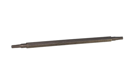 High quality Wiha "System 4" Torx bit with 4 mm shank. 4-1/2" overall length. T15 & T10 size. Made in Germany.