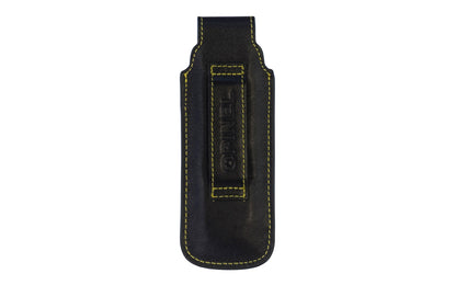 Opinel "Chic" Black Knife Sheath with Yellow Thread