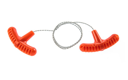 A basic small wire saw that's handy for outdoor enthusiasts, campers, hikers, & survivalists. Designed for cutting wood, plastic, soft metal, & rubber, this bi-directional cutting chain/wire saw offers versatility & convenience in various outdoor situations. Made by SE.