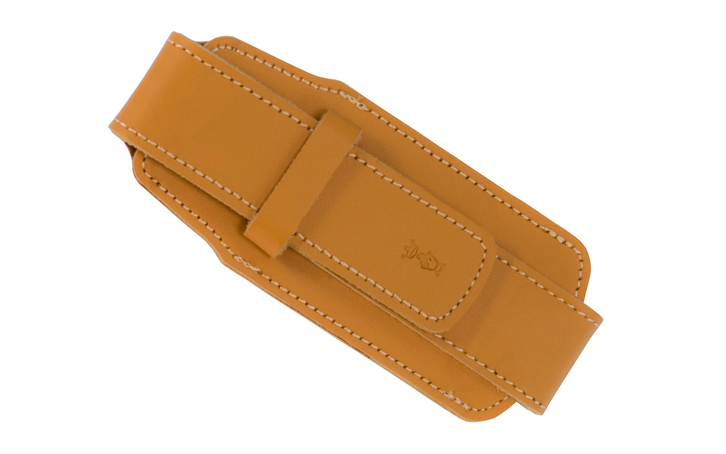 A very attractive Opinel "Chic" cowhide leather knife sheath in a stylish tawny brown color. Will fit the traditional No. 7, 8, & 9  knives, as well as the No. 8 & No. 10  slim knives. Sheath can be closed with the belt loop to protect knives in place, & on the back of the sheath is a vertical belt loop.