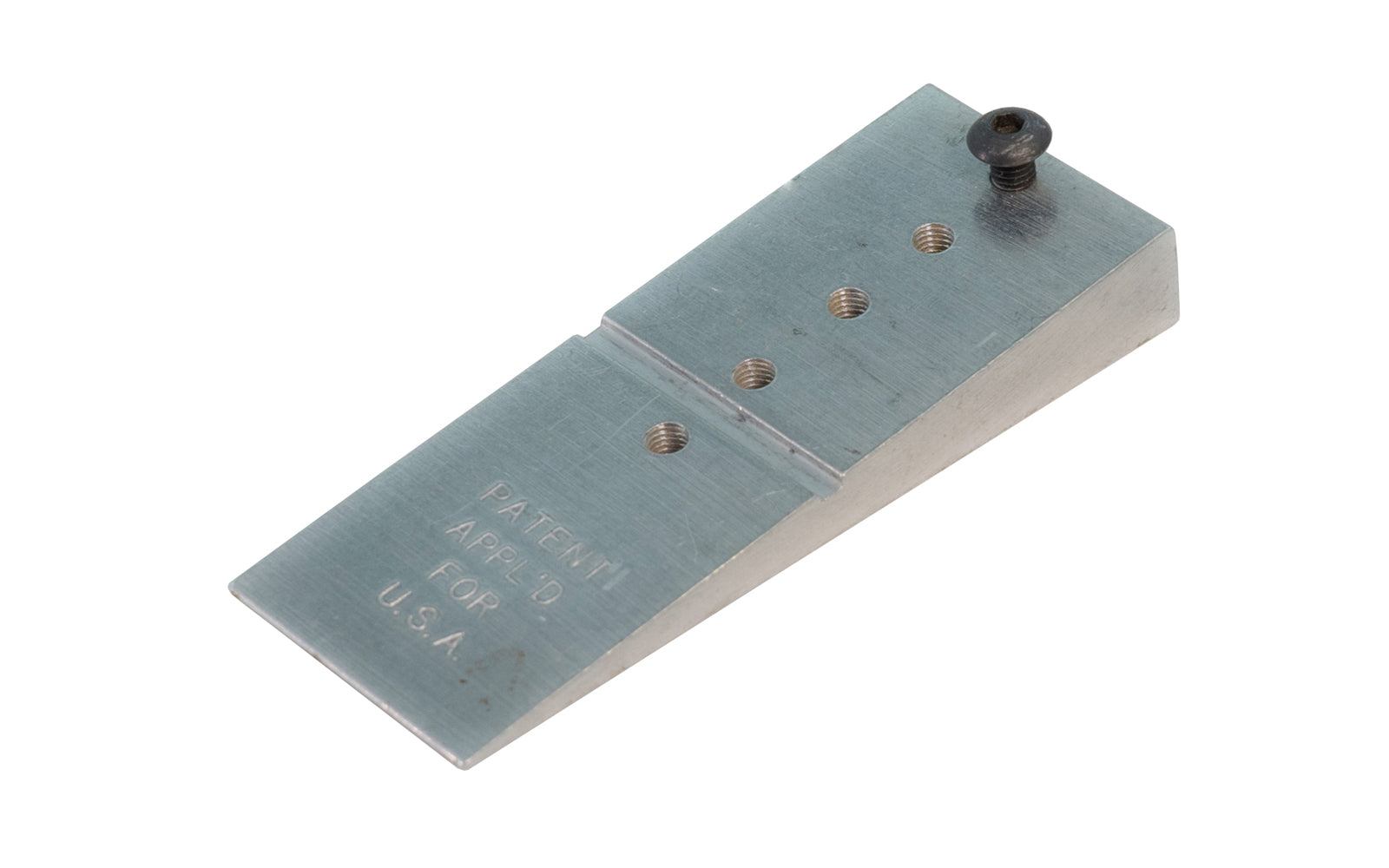 Extra wedge for Dubuque model UC-76 Cabinet Clamp. Fits jaw and decreases the dimension by a maximum of 9/16".  Made in USA. 099687933435