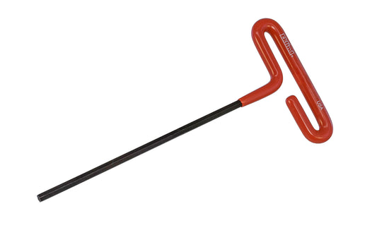 This quality Eklind Cushion Grip SAE Hex T-Key is manufactured using the finest quality alloy steel. Available in 3/32", 7/64", 1/8", 9/64", 5/32", 3/16", 7/32", 1/4", 5/16", & 3/8" sizes. 6" length shaft. Hardened, tempered & finished with Eklind black finish to resist rust. Allen T-handle hex key wrench. Made in USA.
